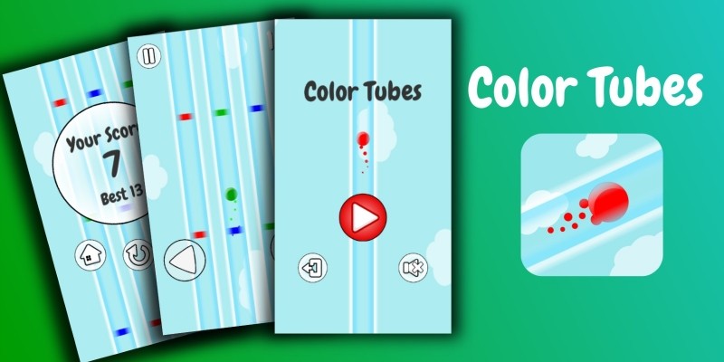 Color Tubes - Unity Game Source Code