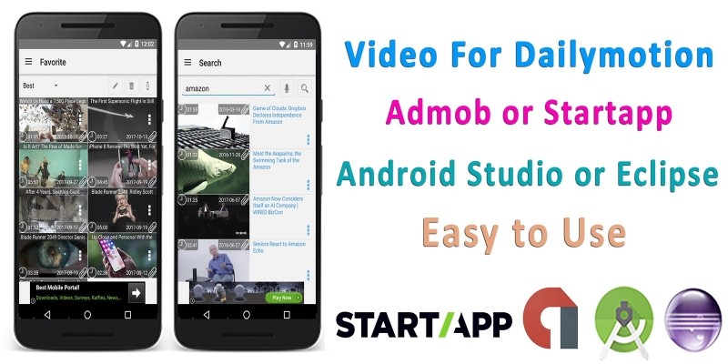 Video For Dailymotion - Android Source Code