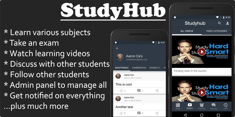 StudyHub -  Android Source Code