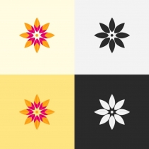 Flower Logo Template Screenshot 2