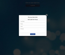 Php Send Mail With Ajax Light Box Popup  Screenshot 1