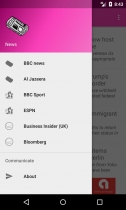 News Application - Android Source Code Screenshot 1