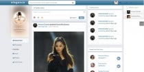 Elegance - The Elegant PHP Social Network Platform Screenshot 2