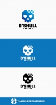 Digital Skull Logo Screenshot 1
