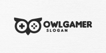 Owl Gamer Logo Template Screenshot 6