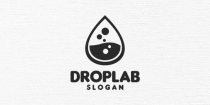 Drop Lab Logo Template Screenshot 3