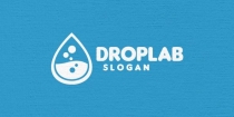 Drop Lab Logo Template Screenshot 5