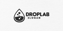 Drop Lab Logo Template Screenshot 6