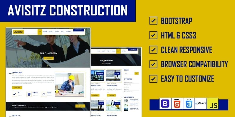 Avisitz - Building Construction Template