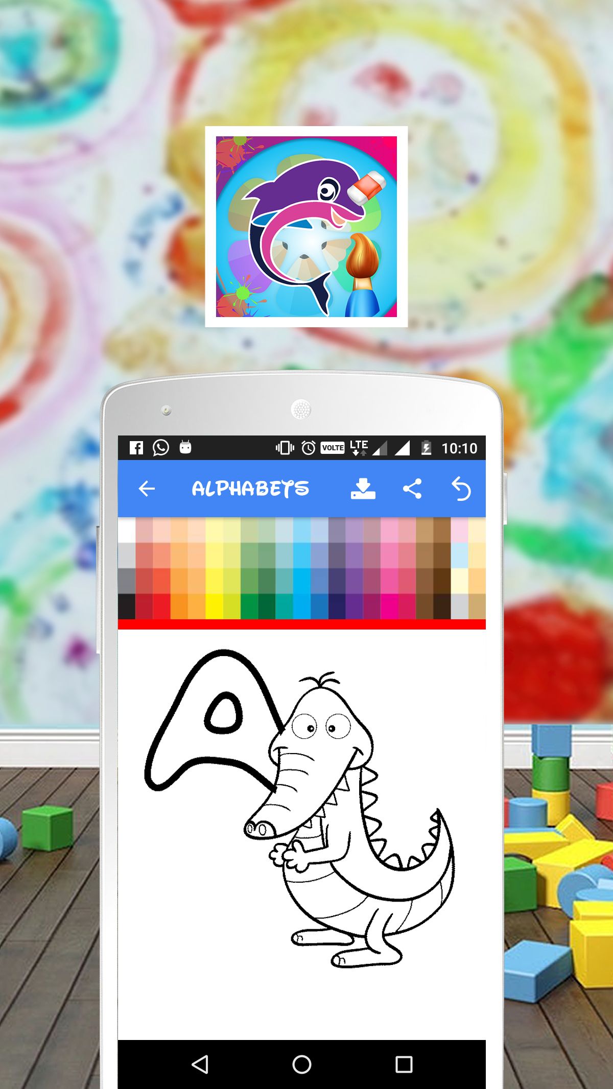 Coloring Book For Kids   Android Source Code by V20Ideas   Codester