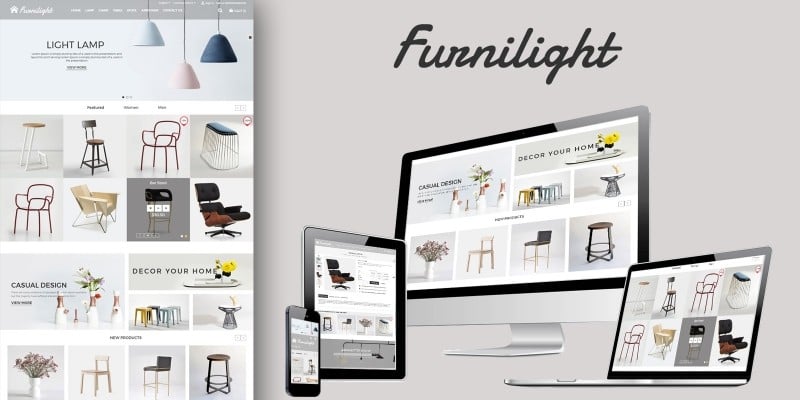 Furniture Light PrestaShop Theme