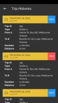 Uber Style Taxi App - iOS Source Code Screenshot 9