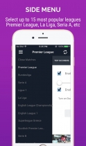 Live Score Football - iOS App Template Screenshot 1