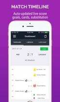 Live Score Football - iOS App Template Screenshot 5