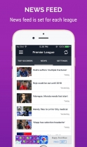 Live Score Football - iOS App Template Screenshot 7