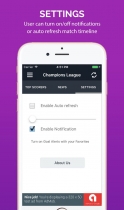 Live Score Football - iOS App Template Screenshot 8
