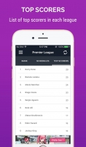 Live Score Football - iOS App Template Screenshot 9