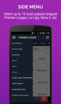 Live Score Football - Android App Template Screenshot 1