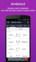 Live Score Football - Android App Template Screenshot 4