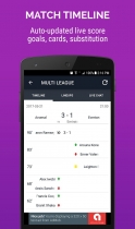 Live Score Football - Android App Template Screenshot 5