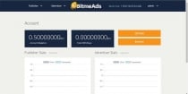 BItmeAds - Bitcoin Advertising Network PHP Script Screenshot 2