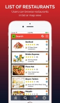 Multiple Social Restaurant - iOS App Template Screenshot 2