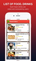 Multiple Social Restaurant - iOS App Template Screenshot 3