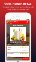 Multiple Social Restaurant - iOS App Template Screenshot 6