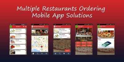 Multiple Social Restaurants - Android App Template
