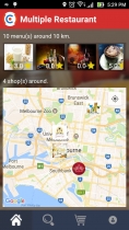 Multiple Social Restaurants - Android App Template Screenshot 4