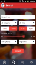 Multiple Social Restaurants - Android App Template Screenshot 5