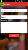 Multiple Social Restaurants - Android App Template Screenshot 14