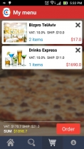 Multiple Social Restaurants - Android App Template Screenshot 19