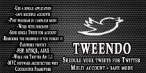 Tweendo - Schedule Tweets For Twitter PHP Script Screenshot 1