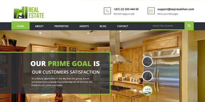 Real Estate Agency HTML Template