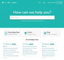 MinervaKB - WordPress Help Center Theme Screenshot 1