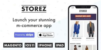 Storez - Magento iOS eCommerce App