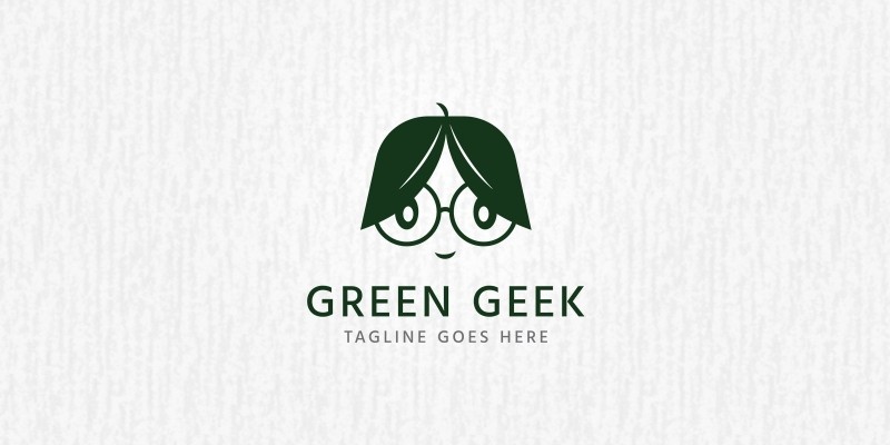 Green Geek - Logo Template