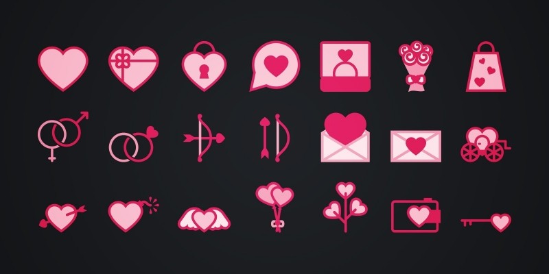 Love Icons - Icon Pack