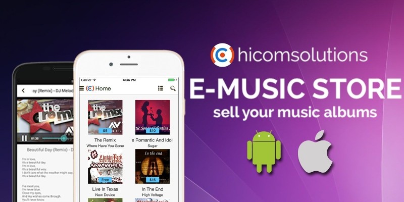E-Music Store - Android App Template