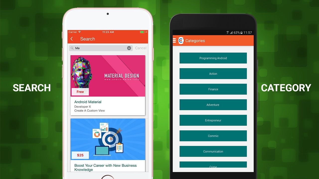 Android book app source code - mywebloxa