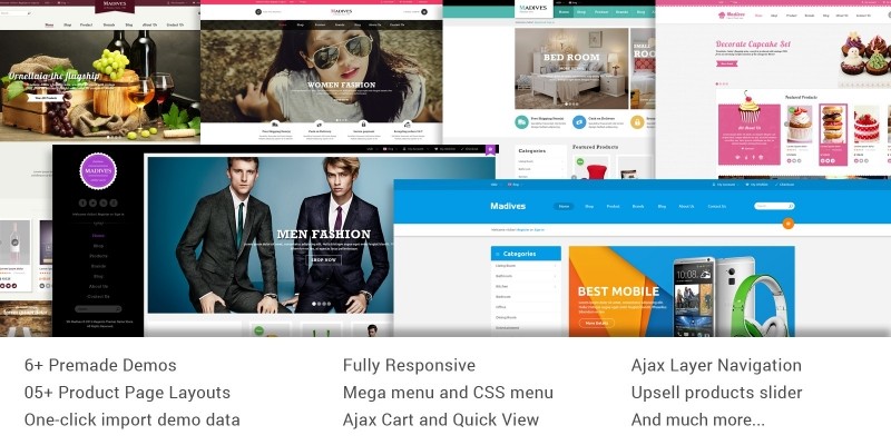 SM Madives - Responsive Multipurpose Magento Theme