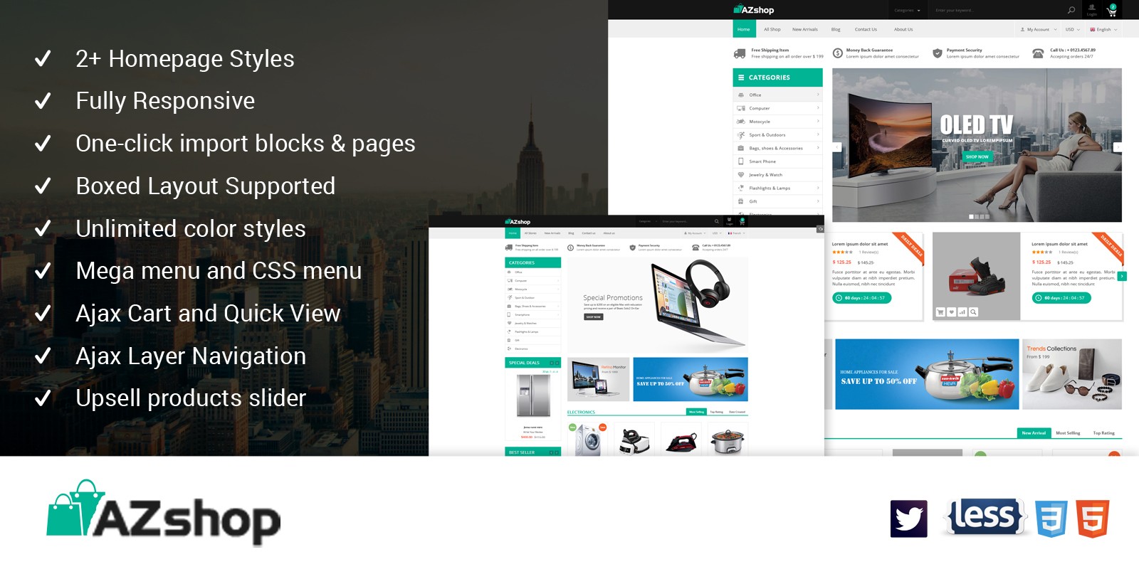 SM Azshop - Responsive Multipurpose Magento Theme SM Azshop - Multipurpose Magento Theme