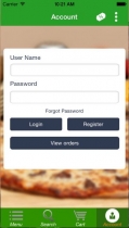 Food Ordering - iOS Source Code Screenshot 5