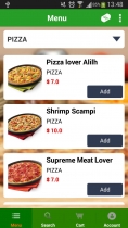 Food Ordering - Android Source Code Screenshot 1