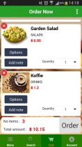 Food Ordering - Android Source Code Screenshot 4