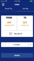 Bus Ticket Booking - iOS Source Code Screenshot 3