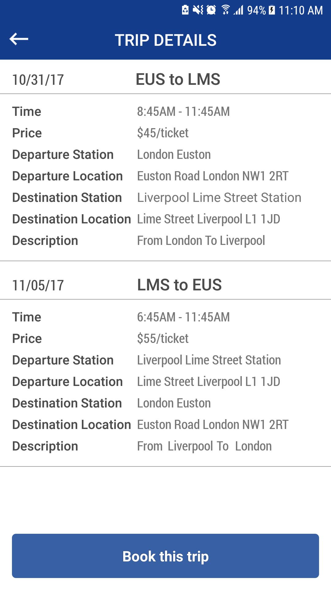 Bus Ticket Booking - Android App Source Code by Hicomsolutions | Codester