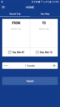 Bus Ticket Booking - Android App Source Code Screenshot 3