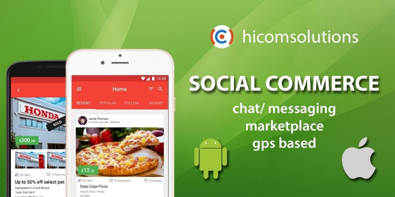 Social Commerce Marketplace - iOS App Template